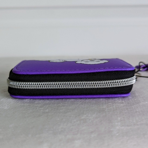 marc tetro Bichon Frise Wristlet Wallet Zip Around PVC Saffiano Gift Boxed NWT - Picture 9 of 12